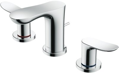 TLG01201T ก๊อกผสมอ่างล้างหน้า 3 รูก๊อก พร้อมสะดือป๊อปอัพ