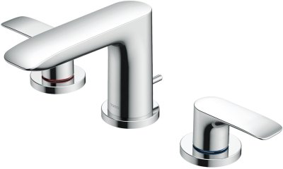 TLG04201T ก๊อกผสมอ่างล้างหน้า 3 รูก๊อก พร้อมสะดือป๊อปอัพ