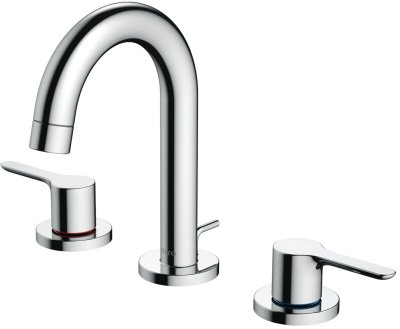 TLS01201T ก๊อกผสมอ่างล้างหน้า 3 รูก๊อก พร้อมสะดือป๊อปอัพ