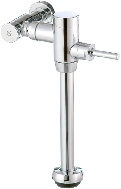 CT458XNS(90CM.) ฟลัชวาล์วโถสุขภัณฑ์มีล็อคในตัวชนิด TOP INLET ความยาวท่อ 90 ซม.