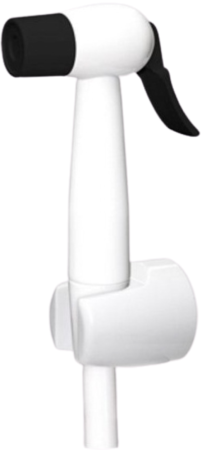 RS-909-BL สายฉีดชำระ สีขาว-ดำ