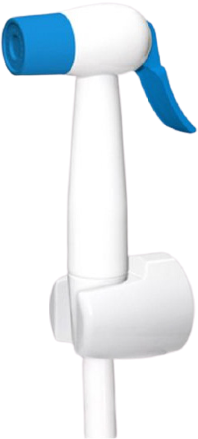 RS-909-BU สายฉีดชำระ สีขาว-ฟ้า