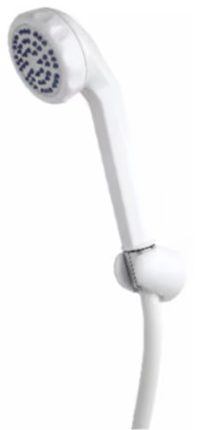 ES012 ชุดฝักบัวอาบน้ำแบบสายอ่อน 5 ระบบ สีโครเมี่ยม