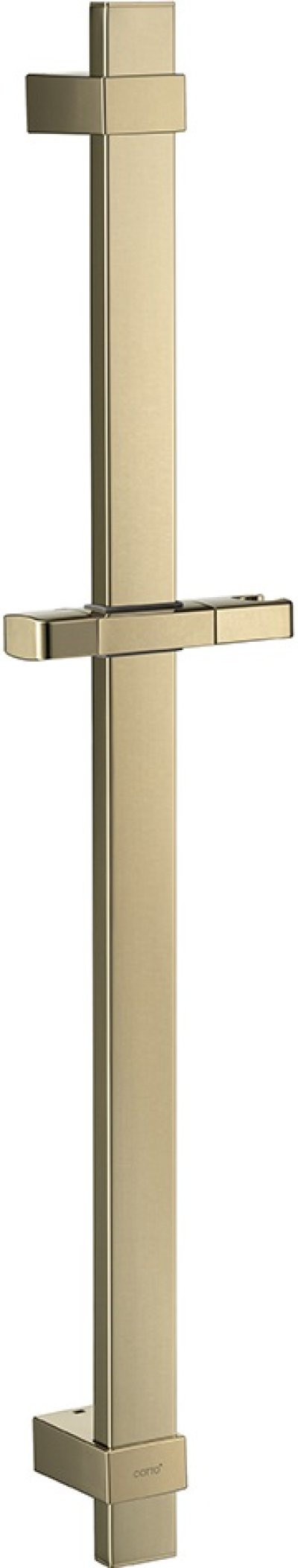 CT0136#GR2 ราวแขวนฝักบัวปรับระดับ สีทอง