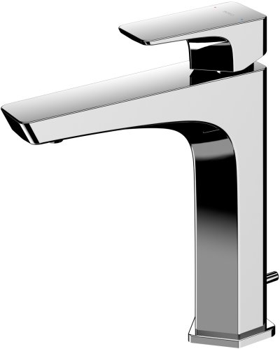 TLG07303T ก๊อกผสมอ่างล้างหน้าแบบก้านโยก ทรง Semi-tall พร้อมสะดือป๊อปอัพ