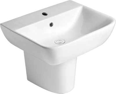 WP-1511/F712-WT-0 (CL1511-6DZZB) อ่างล้างหน้า แบบขาตั้งลอย รุ่น CYGNET