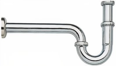 A-8100-LS-N ท่อน้ำทิ้ง อ่างล้างหน้า แบบ P-TRAP ความยาวพิเศษ 30 ซม.จากแนวนอน