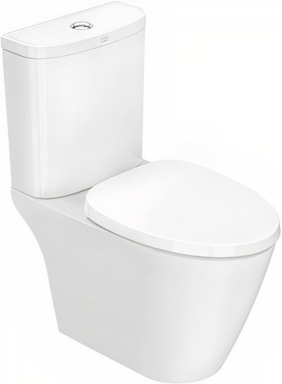 TF-2407SCP-WT-0 (CL24075-6DACTCBP) สุขภัณฑ์ แบบสองชิ้น 3/4.2 ลิตร รุ่น COMPACT CODIE