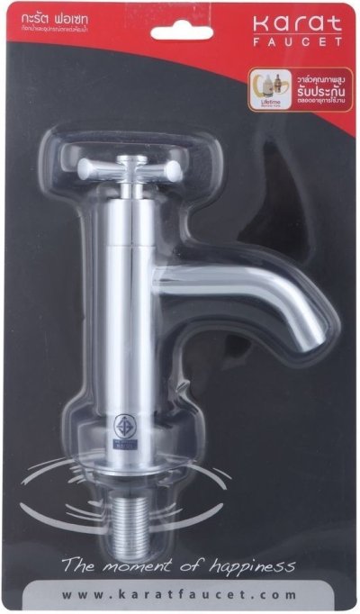 EC-01-611-50 ก๊อกอ่างล้างหน้า (น้ำเย็น) แบบติดเคาน์เตอร์