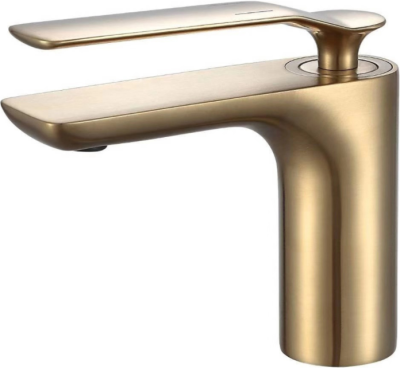 KF-01-620-41 ก๊อกผสมอ่างล้างหน้า(สีทองด้าน)ไม่มีป๊อบอัพ