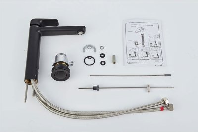 CT2124AY#BL ก๊อกผสมอ่างล้างหน้าทรงสูงแบบก้านโยก รุ่น SCIROCCO SENSE