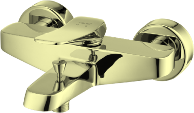 CT2305A#GR2 ก๊อกผสมอ่างอาบน้ำแบบก้านโยก(สีทอง) รุ่น X-POSH