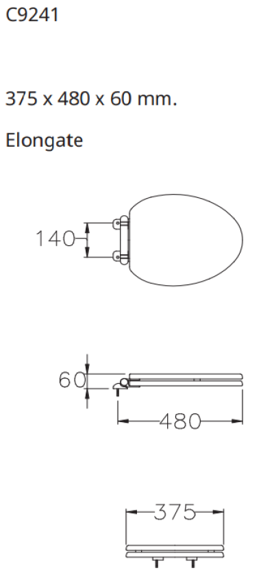 C9241 ฝารองนั่งไม้