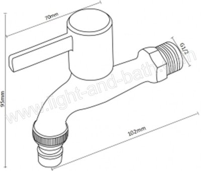 BN 6669988 ก็อกสนาม คอสั้น KING