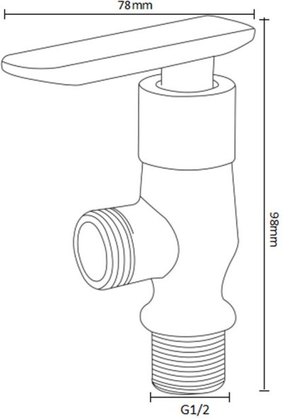 BN 4449339 สต็อปฝักบัวน้ำเย็น MAISEN