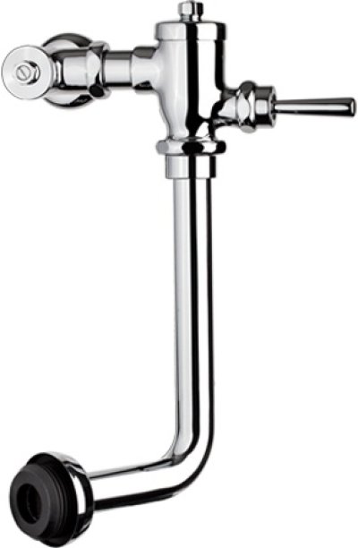 TS401NLK ฟลัชวาล์วโถสุขภัณฑ์ท่อโค้ง (ใช้น้ำ 8 ลิตร)