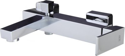 KF-25-720-50 ก๊อกผสมอ่างอาบน้ำแบบก้านโยก ติดผนัง พร้อมที่สลับทางน้ำ (Diverter) สำหรับฝักบัวสายอ่อน