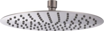 KS-18-314-63 หัวฝักบัว Rain Shower แบบกลมขนาด Ø 25 ซม.(สแตนเลส 304)