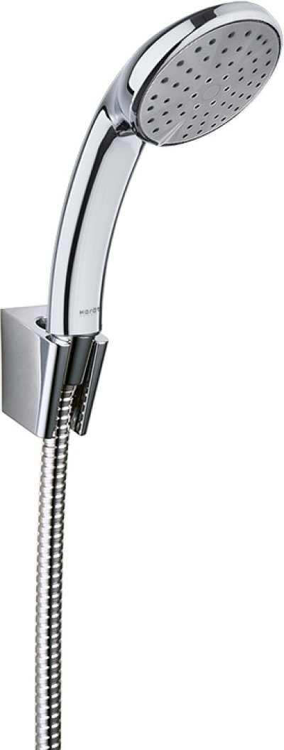 KS-33-233-50 ฝักบัวสายอ่อน ปรับน้ำ 3 ระดับ ø 11 ซม. พร้อมสายสแตนเลส 304