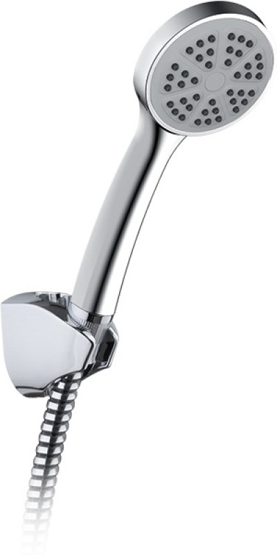 KS-25-211-50 ฝักบัวสายอ่อน ปรับน้ำ 1 ระดับ ขนาด Ø 8.3 ซม. พร้อมสายสแตนเลส