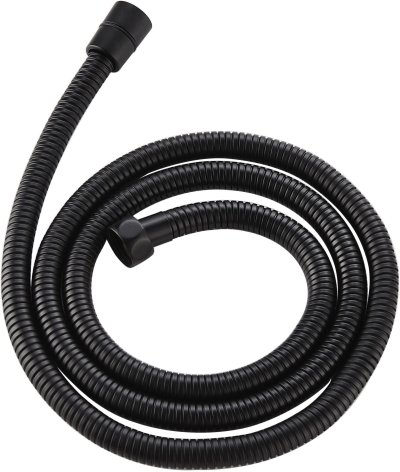 KA-06-920-55 สายฝักบัว สแตนเลส 304 ยาว 150 ซม. (สีดำ)