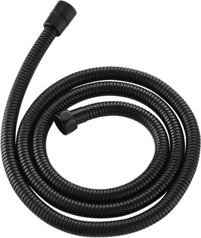 KA-04-307-55 สายของหัวฉีดชำระสีดำ สแตนเลส 304 ยาว 120 ซม.