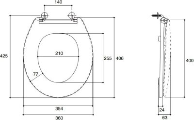 K-17900X-WK ฝารองนั่งชักโครก