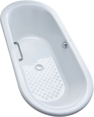 FBYN1710CHPE อ่างอาบน้ำเหล็กหล่อ แบบมีมือจับ