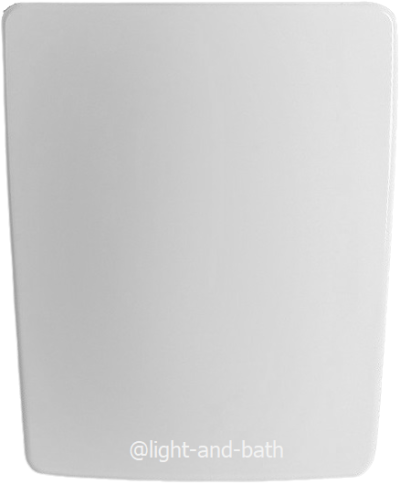 NB0000S-WT ฝารองนั่ง รุ่น NOBILE (สีขาว)