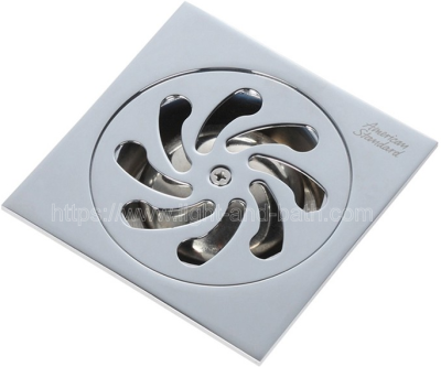 A-8203-N ตะแกรงกันกลิ่น ทองเหลือง สำหรับท่อพีวีซี 2 - 2.5 นิ้ว หน้าตะแกรง 4 นิ้ว