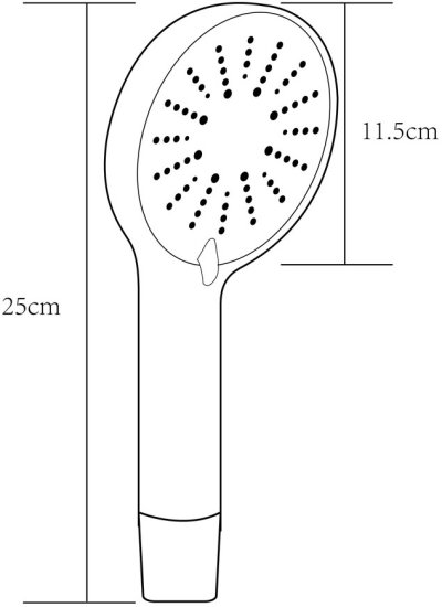 RA RAIN-BKK ชุดเรนชาวเวอร์น้ำอุ่น/น้ำเย็น MATT BLACK