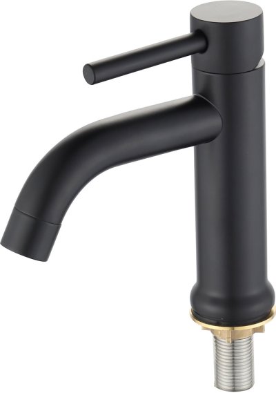 RA BLK-30434 ก๊อกน้ำล้างหน้าน้ำเย็น MATT BLACK