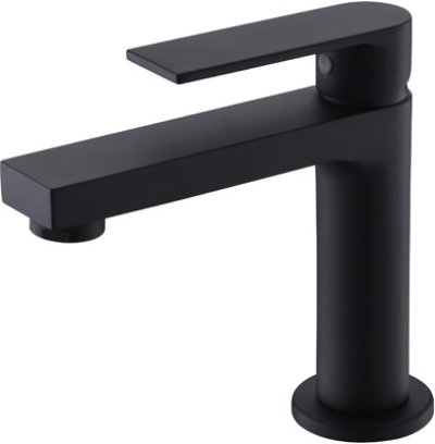 589.25.244 ก๊อกเดี่ยวอ่างล้างหน้า สีดำ