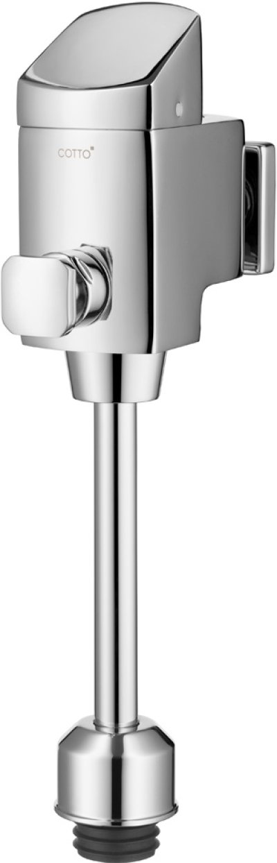 CT477P ฟลัชวาล์วโถปัสสาวะชายชนิดกดแบบมีวาล์วเปิด-ปิดน้ำ (ระยะติดตั้ง 75 มม.)