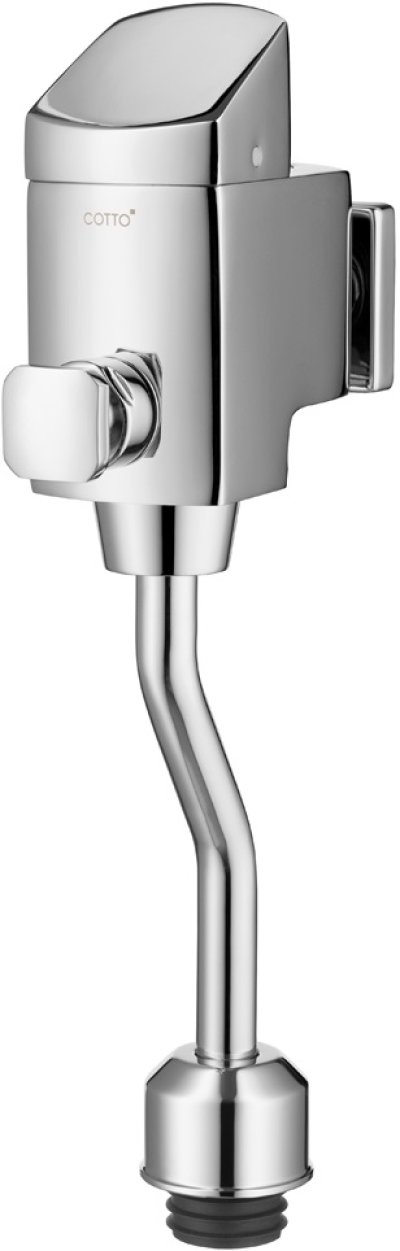 CT477S ฟลัชวาล์วโถปัสสาวะชายชนิดกดแบบมีวาล์วเปิด-ปิดน้ำ (ระยะติดตั้ง 45 มม.)