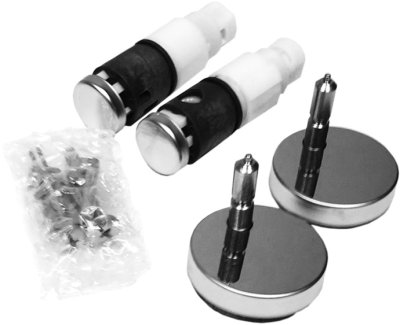 PC-580300S (CL6115M-6D) ชุดหูฝารองนั่งชักโครก รุ่น 58S