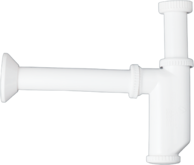 FS053 ท่อน้ำทิ้งพลาสติก ทรงรีเปิดท้าย ท่อยาว 30 ซม. 