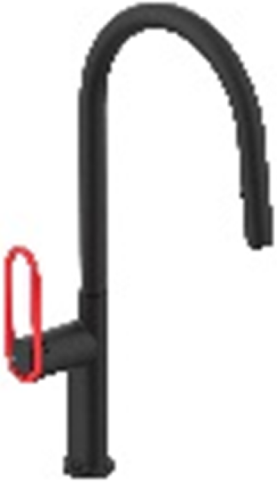 KF-77-925-55 ก๊อกซิงค์ (ผสม) พร้อมระบบสัมผัสอัตโนมัติ แบบติดเคาน์เตอร์