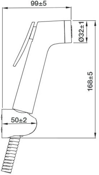 485.95.067 สายฉีดชำระ ครบชุด