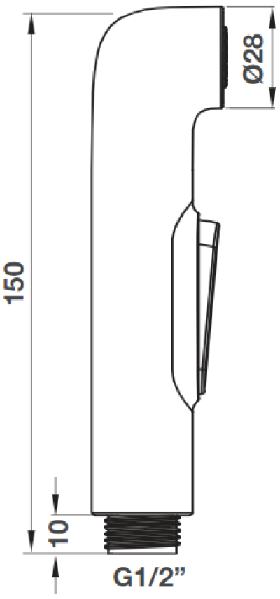 485.95.074 สายฉีดชำระ ครบชุด