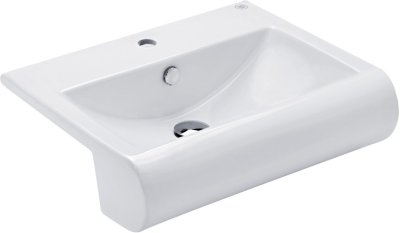 C02237 อ่างล้างหน้า แบบฝังครึ่งเคาน์เตอร์ รุ่น RIVIERA