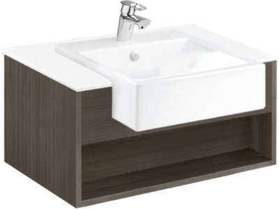 V0273 ตู้เก็บของใต้อ่างแบบแขวนผนัง สำหรับ C02717