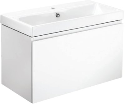 V0903WH ตู้เก็บของใต้อ่างล้างหน้าแบบแขวนผนัง สำหรับอ่าง C0900