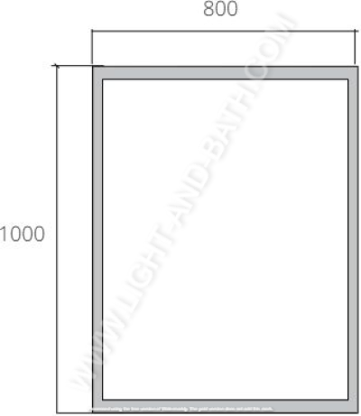 MM009#A กระจกเงา รุ่น MY MINE