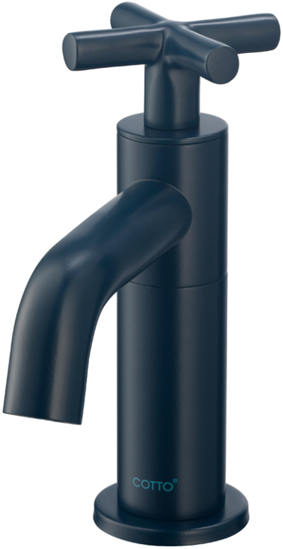 CT1262C51N#NV(HM) ก๊อกน้ำเย็นอ่างล้างหน้า สีน้ำเงิน รุ่น GEO