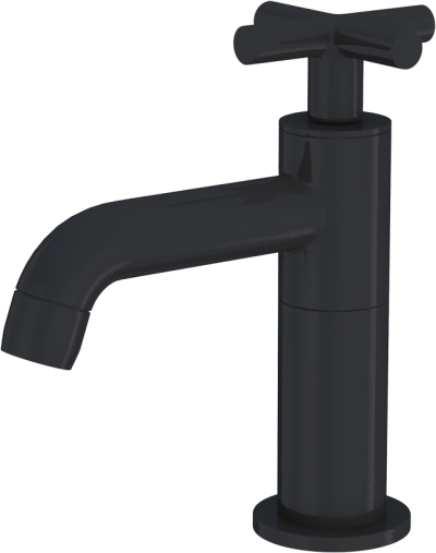 CT1262C51N#BL(HM) ก๊อกน้ำเย็นอ่างล้างหน้า สีดำ รุ่น GEO