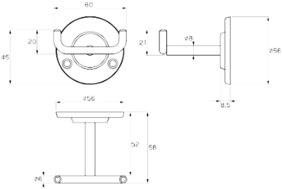 NM-400 ขอแขวน รุ่น NORMA