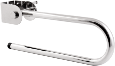 HR-1111-2-UD ราวกันลื่น แบบโยกขึ้น-ลง ความยาว 22x60 ซม. ขนาดเส้นผ่านศูนย์กลาง (OD) 32 มม. ผิวเงา