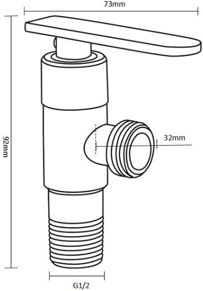 BN 8899-VALVE สต็อปฝักบัว