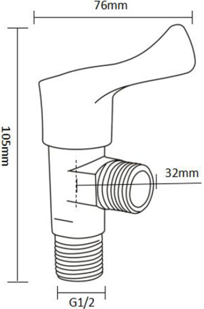 BN 4994-VALVE สต็อปฝักบัว